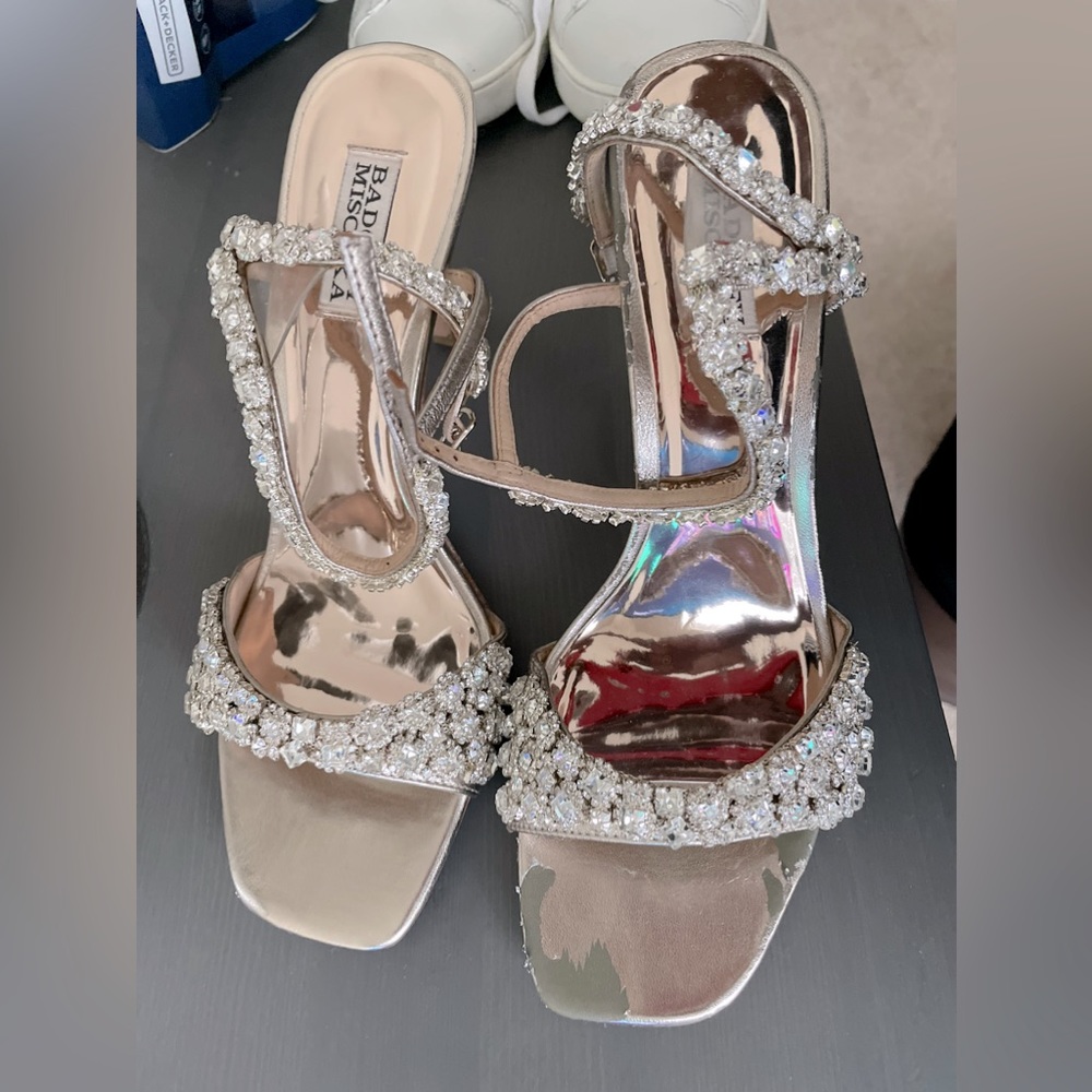 Mischka Badgley Galia Strappy Embellished Sandal